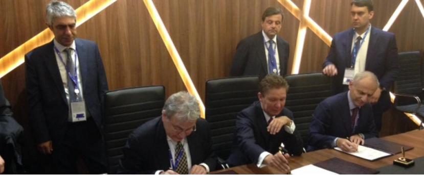 Gazprom, DEPA e Edison firmano accordo di cooperazione per una rotta meridionale di approvvigionamento del gas russo all’Europa