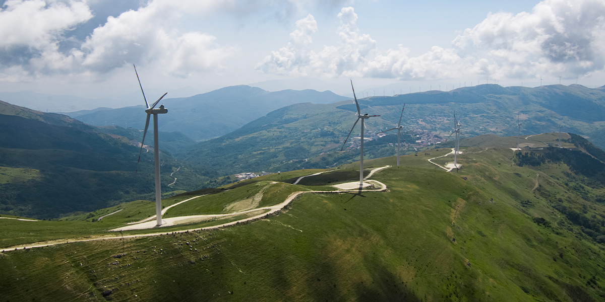 Edison raddoppia la potenza rinnovabile dei parchi eolici in Abruzzo e taglia del 73% il numero di aerogeneratori