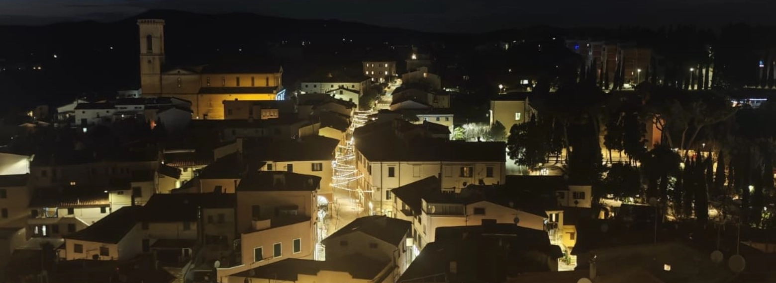 vista aerea cittadina