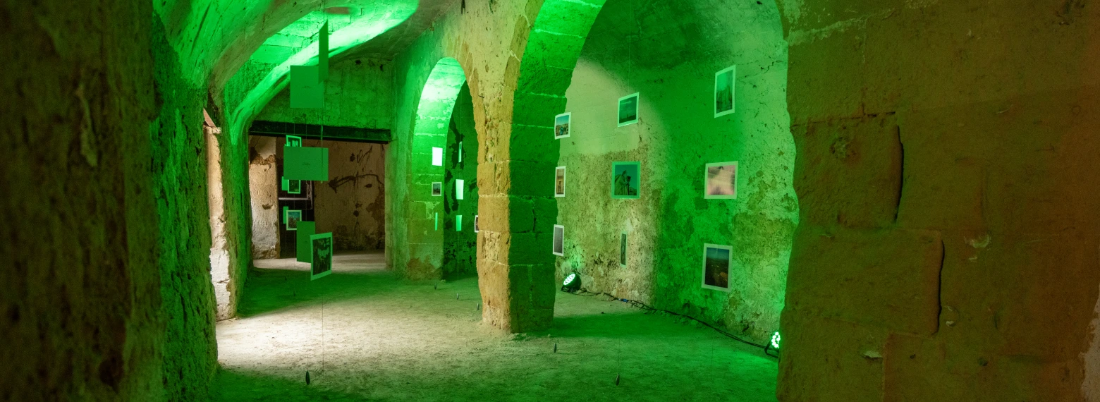 mostra fotografica sotterranea
