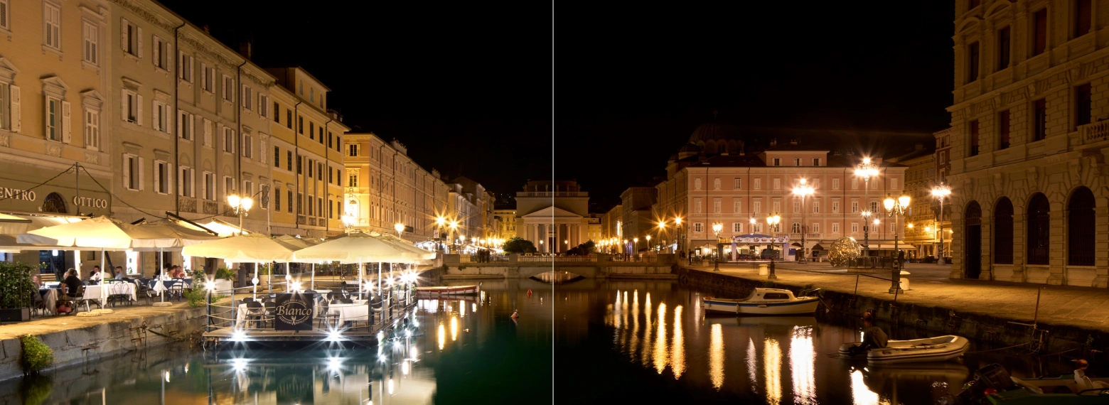 veduta porto turistico