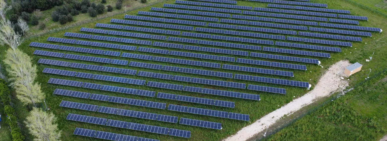 campo fotovoltaico