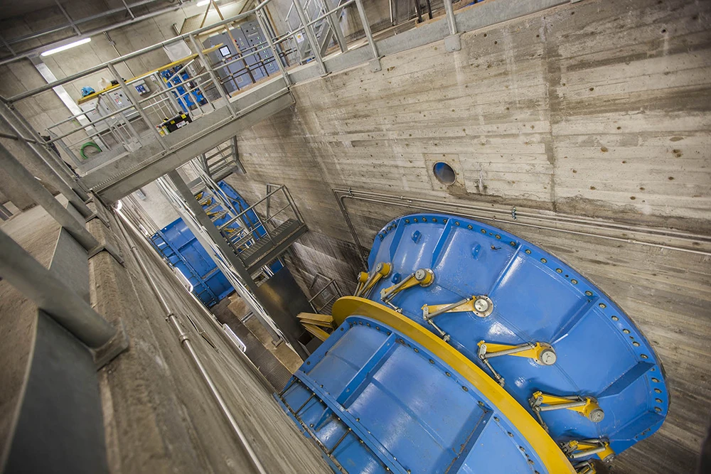 macchinari impianto idroelettrico pizzighettone