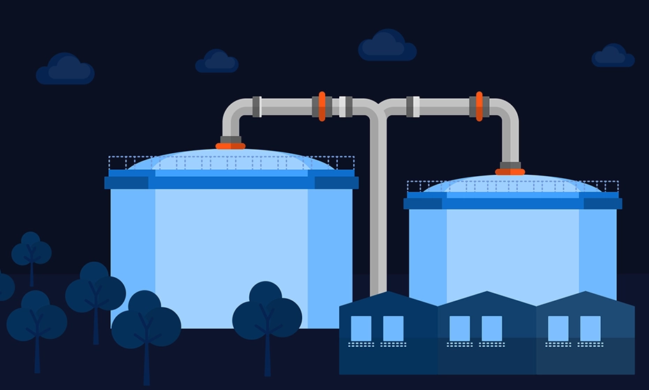 Silos di biogas