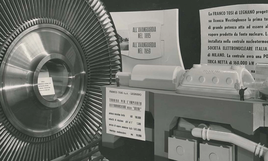 Exhibition turbines plant end of the nineteenth century