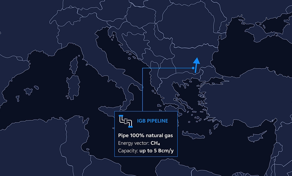 IGB pipeline map