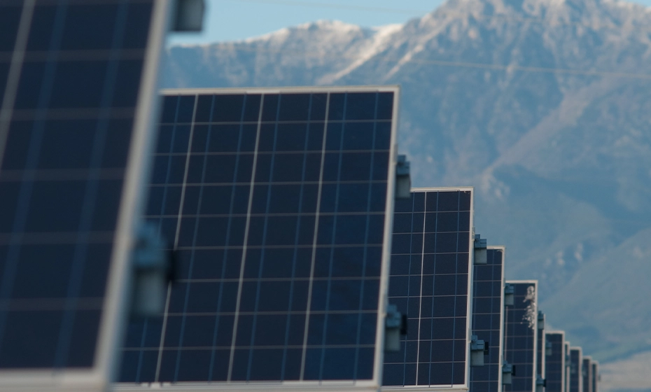 photovoltaic plant mountains
