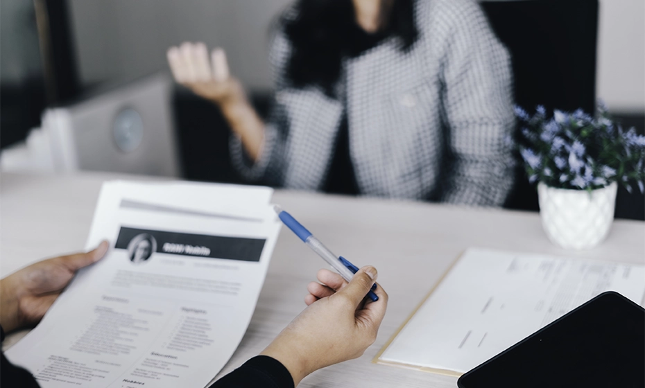 mani colloquio lavoro