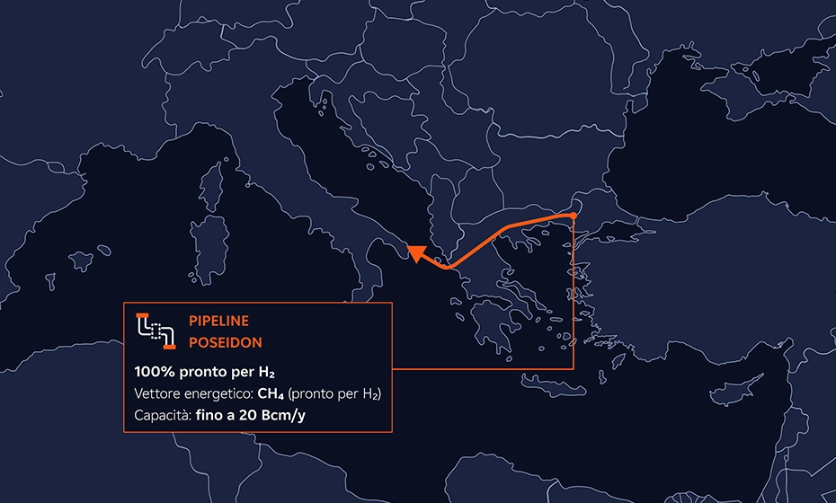 mappa pipeline Poseidon