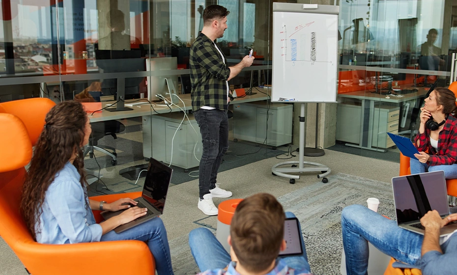 guys in the meeting room