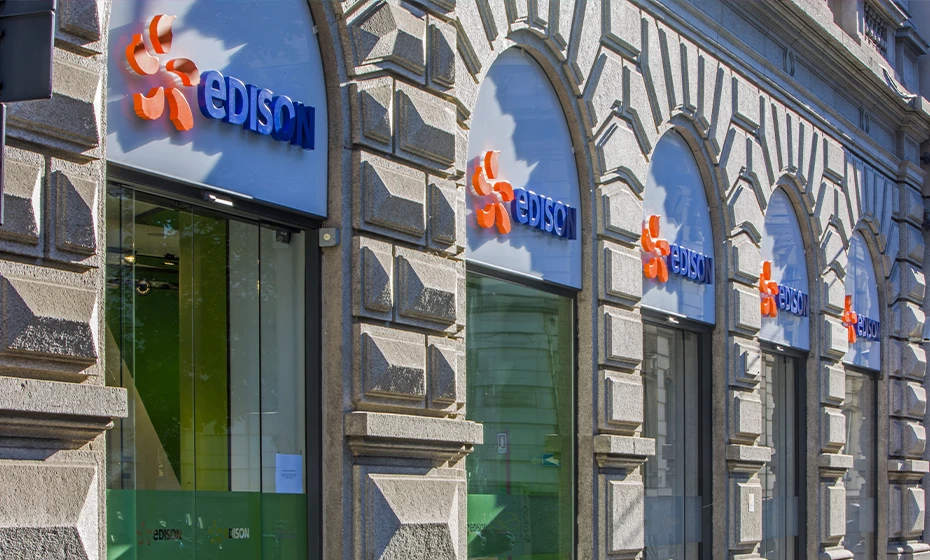Vetrina negozio Edison