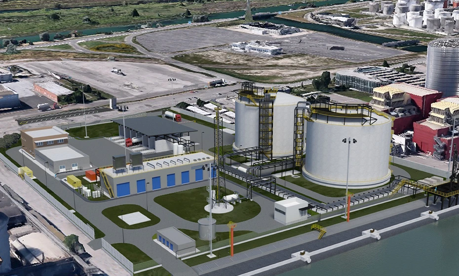 progetto small scale gnl ravenna