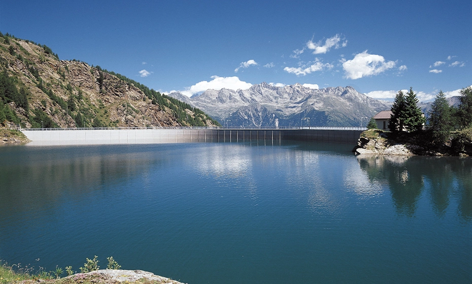 bacino acqua impianto idroelettrico Armisa