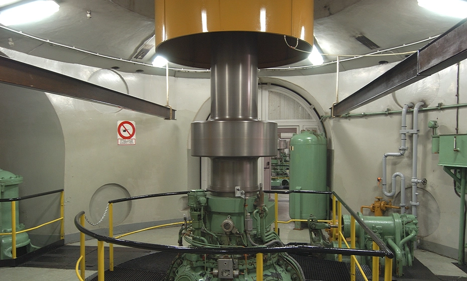 turbine hydroelectric power plant cividate camuno