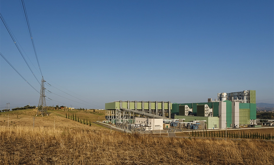 veduta centrale termoelettrica Altomonte