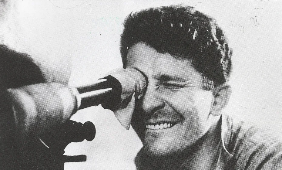 Ermanno Olmi lens looks camera