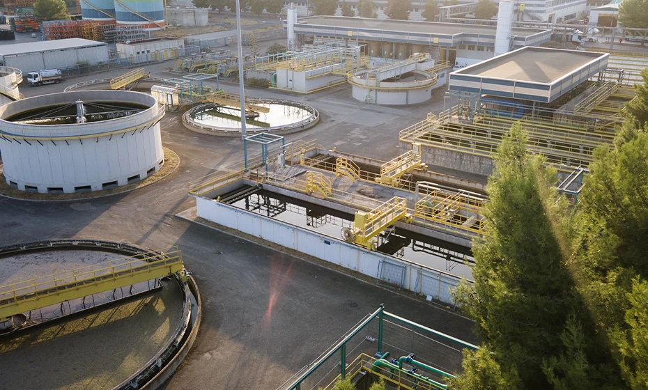 Veduta alto centrale termovalorizzatore Melfi