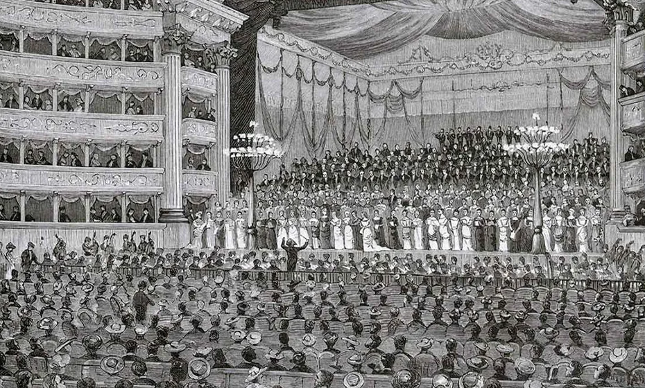 illustrazione opera teatro scala milano