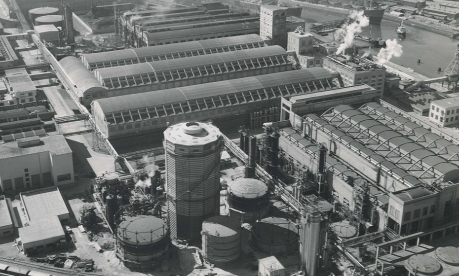 veduta panoramica impianto Porto Marghera