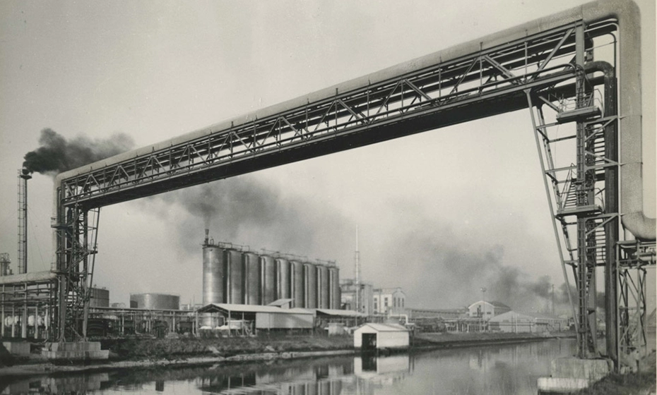 vista impianto divisione prodotti petrolchimici