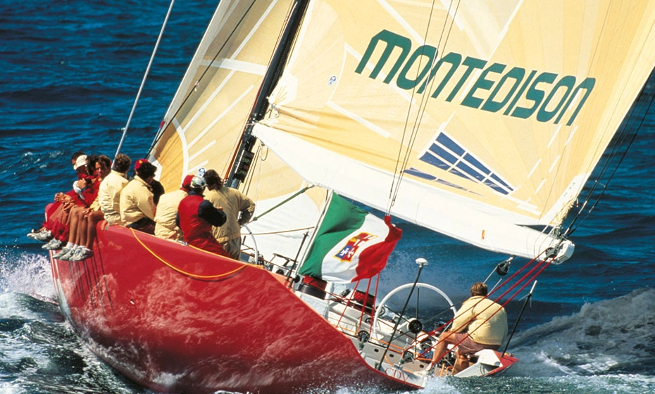 barca vela navigazione Montedison