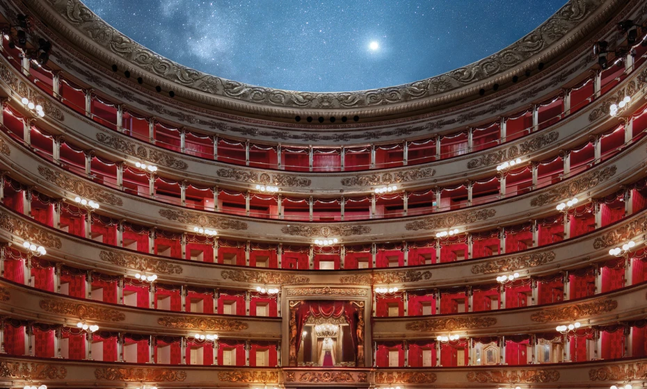 teatro scala milano finto cielo stellato