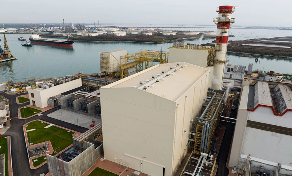 veduta centrale termoelettrica Marghera Levante