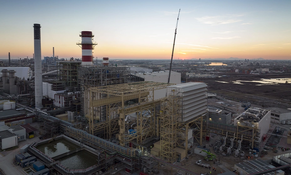 veduta aerea impianto marghera levante