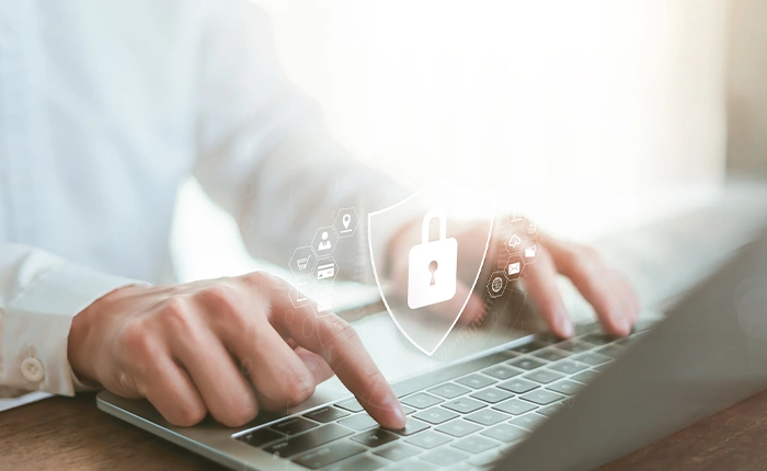 hands computer safety signaling