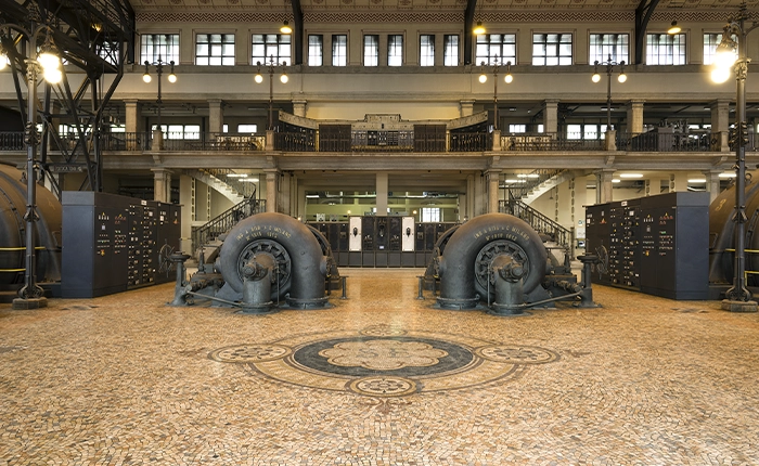 sala macchine impianto idroelettrico Esterle