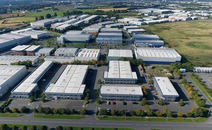 vista aerea stabilimenti