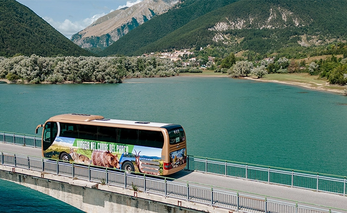 pullman ponte lago abruzzo