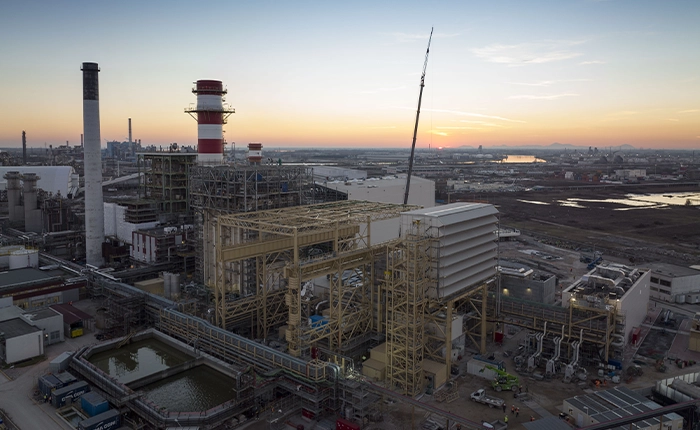 view of the Marghera Levante plant