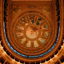 Soffitto del Teatro Massimo di Palermo