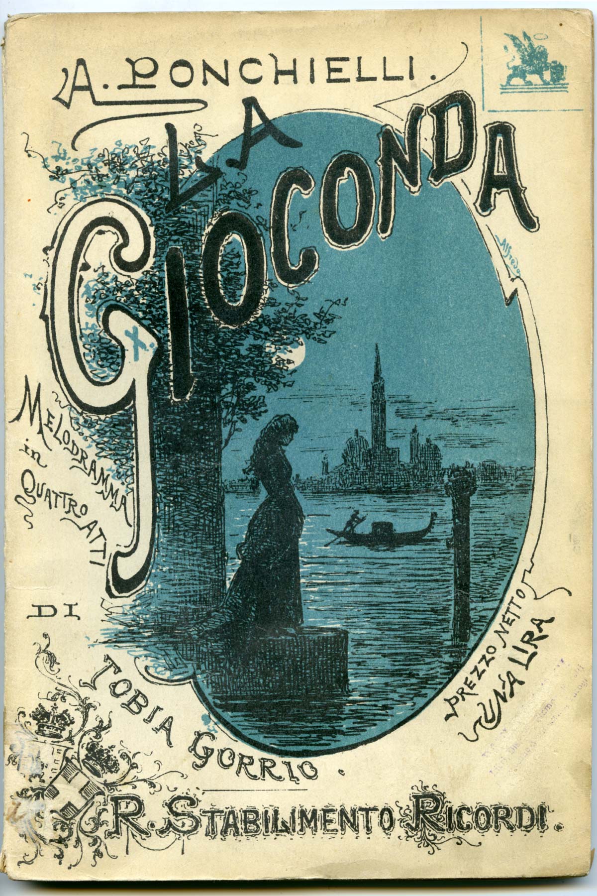 Altro libretto Gioconda.