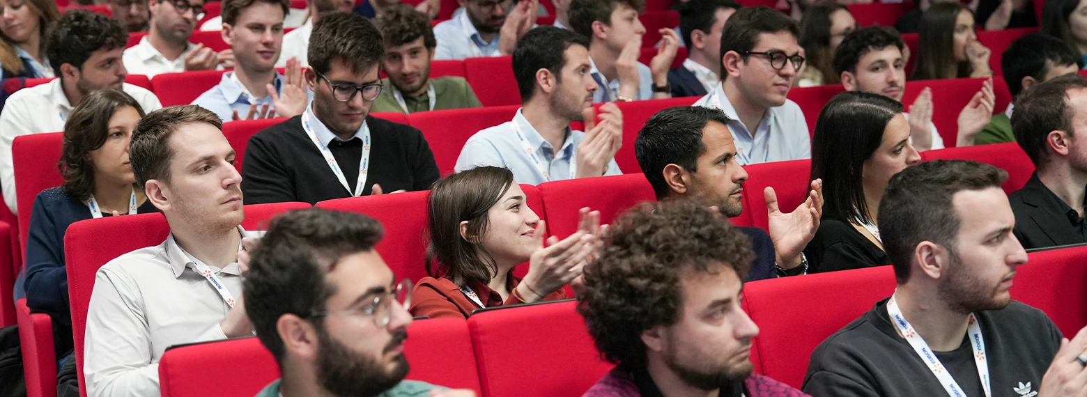 young public auditorium cheers