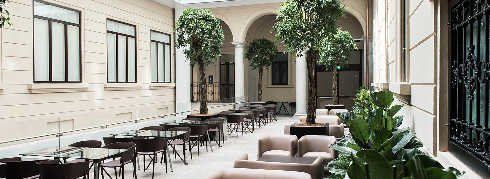 Ristorante uffici Palazzo Edison Milano