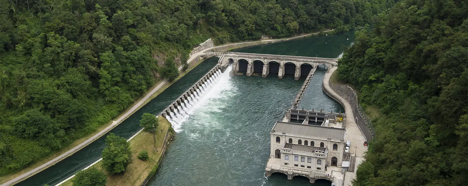 veduta centrale idroelettrica semenza