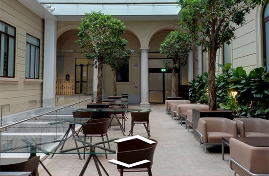 cafe palazzo Edison Milano
